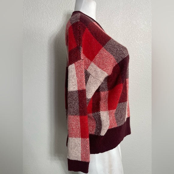 Madewell Women's Multicolor Plaid Sweater - Picture 11 of 12